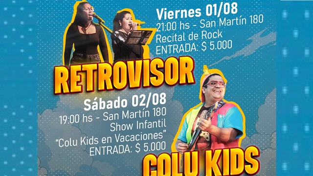 Actividades Culturales en Casa del Bicentenario para cerrar las vacaciones de invierno 