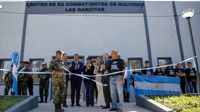 Capitanich inauguró un Centro de Veteranos en Las Garcitas: “La Malvinización busca generar conciencia popular sobre nuestra soberanía”