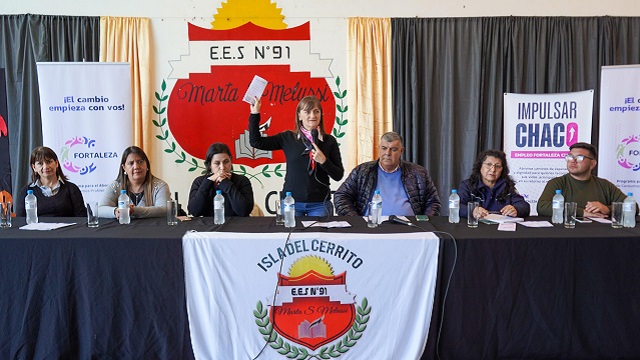 Isla del Cerrito: La Vicegobernadora, Schneider fortalece el trabajo territorial con acciones preventivas  