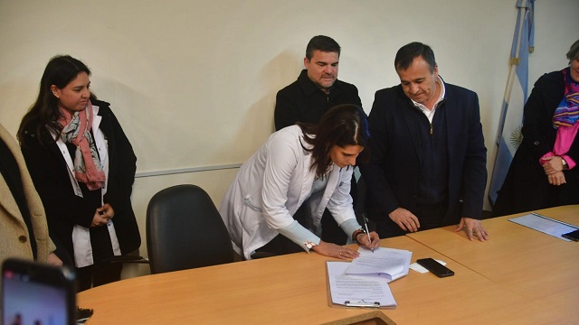 La Doctora Andrea Mayol asumió como Directora del Hospital Perrando  
