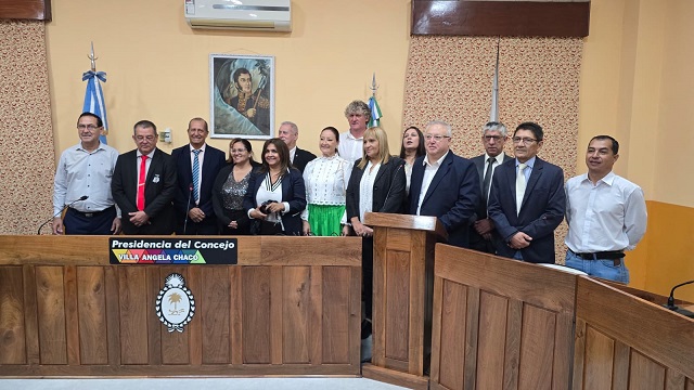 Histórica apertura de sesiones del Concejo Deliberante en Villa Ángela