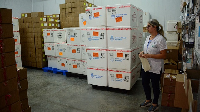 Chaco recibi&oacute; las primeras dosis de vacunas antigripales 2026