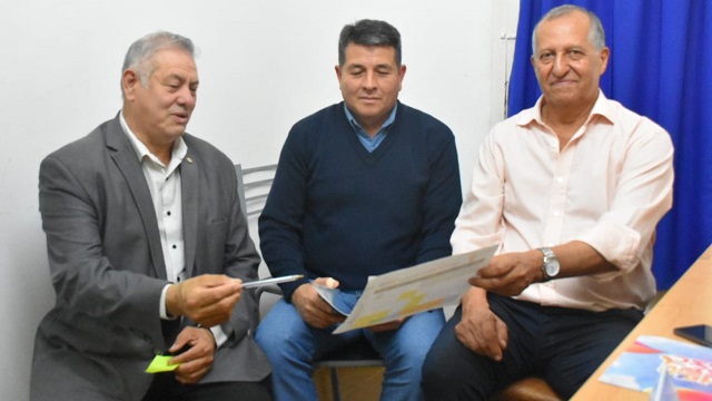 El Intendente Adalberto Papp se reunió con el Director de Tránsito Municipal 