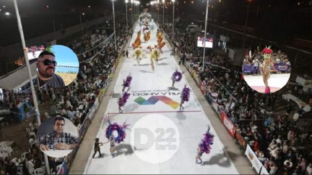 Debut con polémica en el carnaval de Villa Ángela: Hubo incidentes con la prensa local