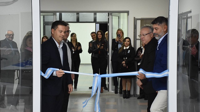 Inauguración del SUM del Consejo Profesional de Ciencias Económicas, delegación Villa Ángela