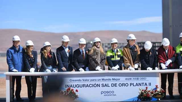 Karina Milei y Santilli participaron de la inauguraci&oacute;n de una nueva planta de litio: producir&aacute; 100.000 toneladas anuales