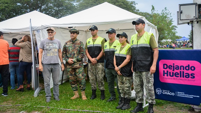 Se realizó el primer operativo del programa “Dejando Huellas” en el Parque de la Democracia de Resistencia 