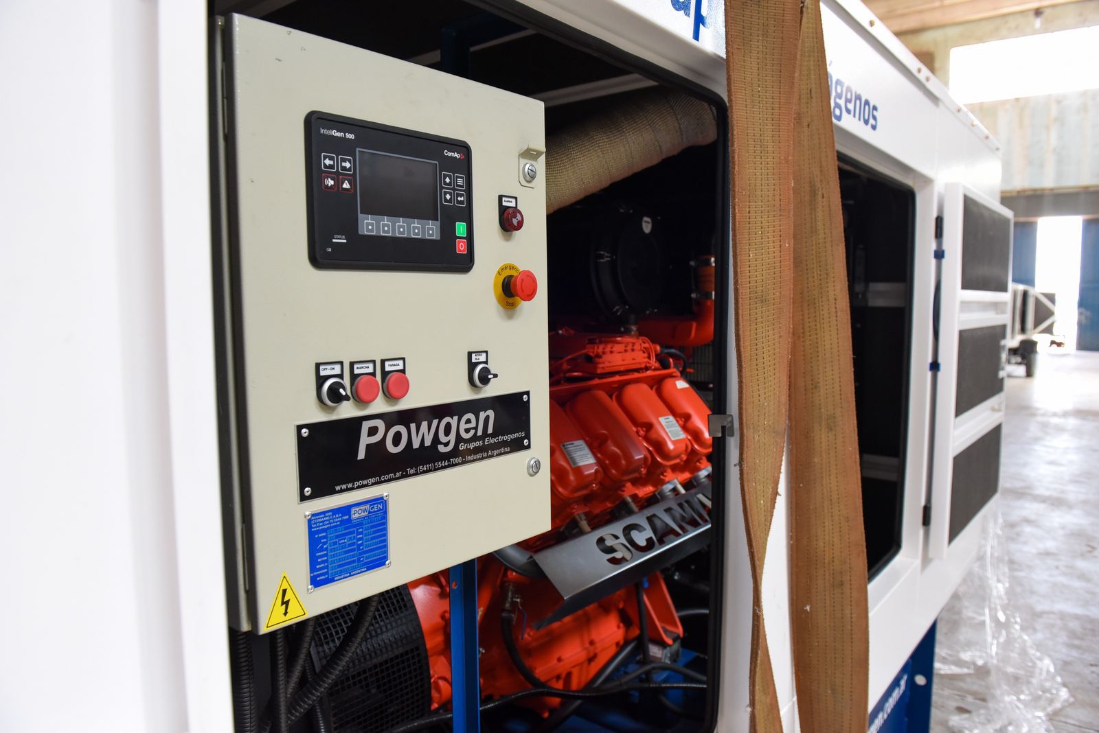 MÁS ENERGÍA PARA COMANDANCIA FRÍAS: SECHEEP INSTALÓ UN NUEVO GRUPO ELECTRÓGENO DE 640 KVA