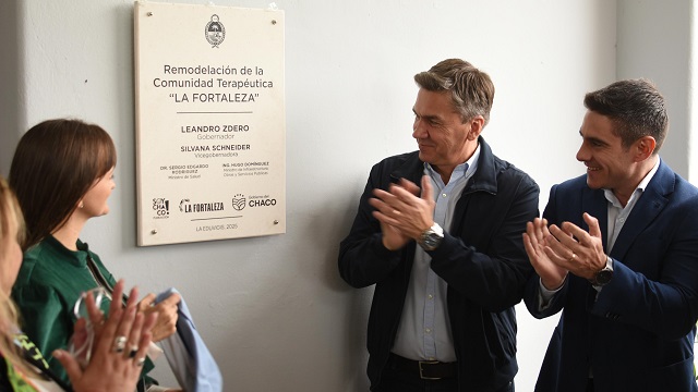 Luego de Años de Abandono: El Gobernador Zdero junto a la Vicegobernadora Schneider, inauguraron la ampliación y refacción del ex Centro Terapéutico La Eduvigis 