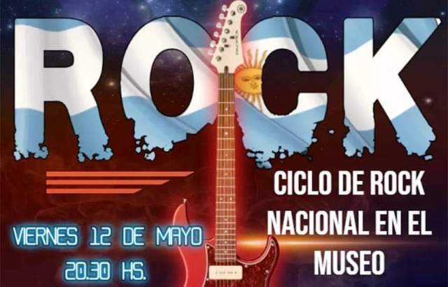 Muestra de Rock Nacional en la semana de Mayo en el Museo Municipal  