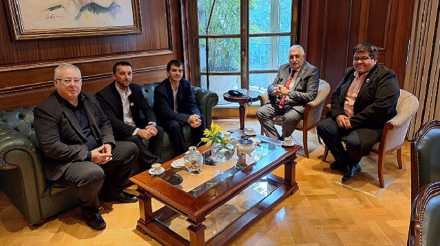 Svenson se reunió con el presidente de CAME en Buenos Aires para impulsar la 3° Expo Potenciar en Villa Angela 