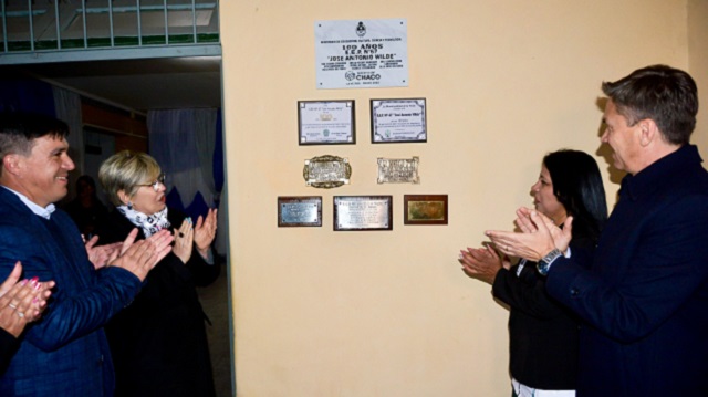 LA VERDE: EL GOBERNADOR ZDERO ACOMPAÑÓ EL 100° ANIVERSARIO DE LA ESCUELA PRIMARIA 67 “JOSÉ ANTONIO WILDE”