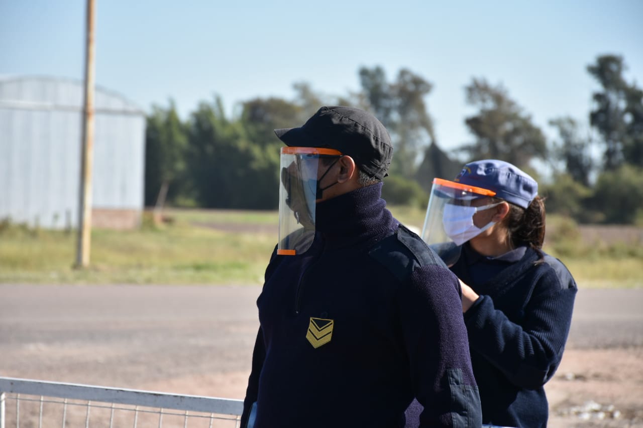 El Municipio recibió mascarillas de protección fabricadas por la Escuela Técnica N°1 