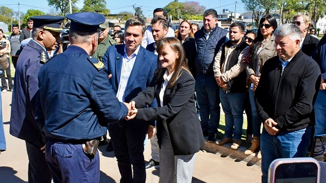 El Plan Provincial de Seguridad suma nuevos vehículos en Fontana  