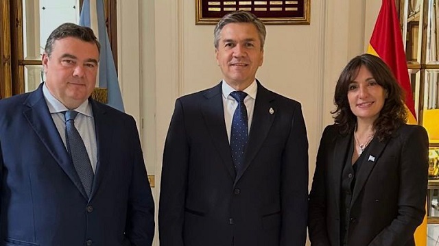 Zdero se reunió con autoridades del BBVA y avanzo en gestiones para atraer inversiones al Chaco 