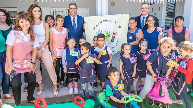 Capitanich y Rossi inauguraron obras de refacción del Centro de Salud Mental para Infancias y Adolescencias de Resistencia