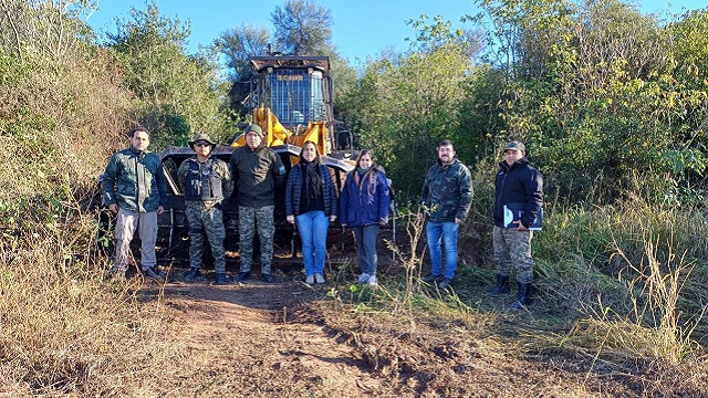 Exitoso Operativo contra el desmonte ilegal al sur de Pinedo 