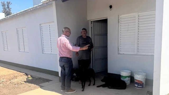 Con recursos Provinciales, el IPDUV avanza con las Viviendas en San Bernardo 
