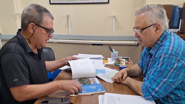 Planificaci&oacute;n Urbana: Buyatti y Svenson analizaron las obras y servicios que necesita Villa &Aacute;ngela 