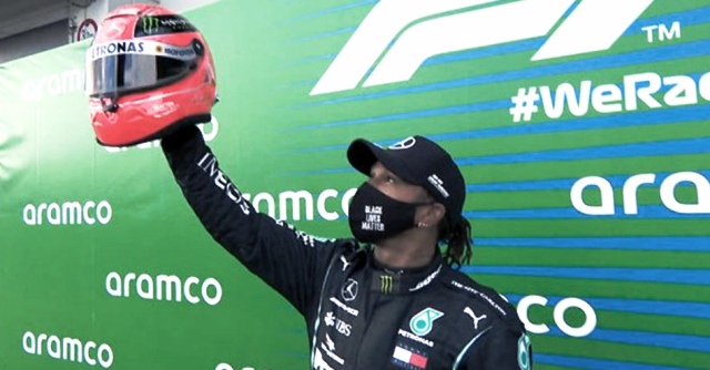 Hamilton hace historia en Nürburgring al igualar el récord de victorias en la Fórmula 1