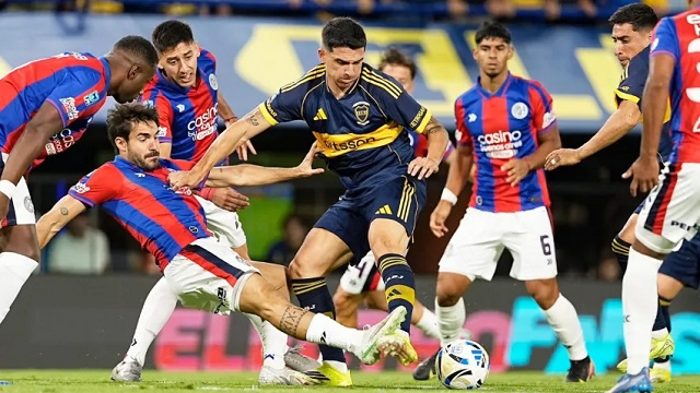 Boca empat&oacute; 1-1 en el cl&aacute;sico contra San Lorenzo en La Bombonera
