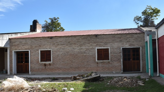 La Escuela de Formación Profesional N°30 avanza en la construcción de nuevas aulas con colaboración del Municipio 