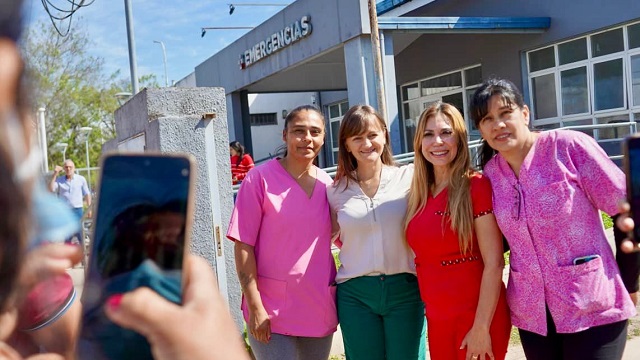 Schneider en Machagai: “Hoy tenemos un Hospital saneado, con 5 ambulancias y en crecimiento para la región ”