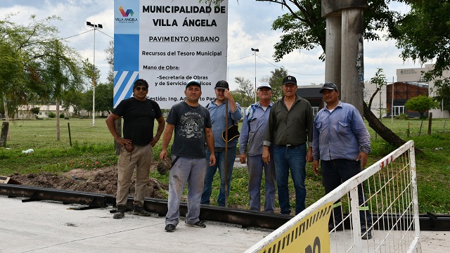 PAPP SUPERVISÓ LA OBRA DE PAVIMENTO EN CALLE DARWIN Y DESTACÓ EL AVANCE DEL PLAN DE OBRAS MUNICIPAL