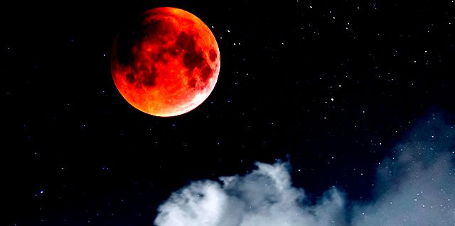 El domingo a la noche podrá observarse una "luna de sangre"
