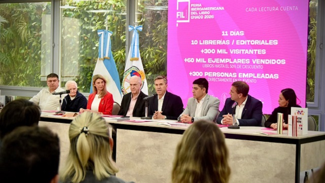 La FIL Chaco conquist&oacute; a los lectores: M&aacute;s de 300 mil visitantes y mas de 60 mil libros en los hogares 