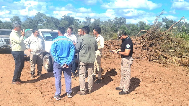 Producción frenó un desmonte ilegal de 1600 hectáreas al norte de Taco Pozo 