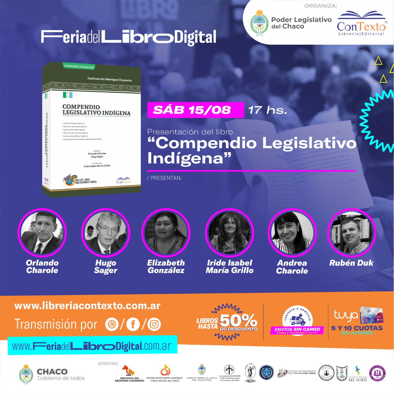 Diputados presentarán el Compendio de Legislación Indígena en la Feria del Libro Digital