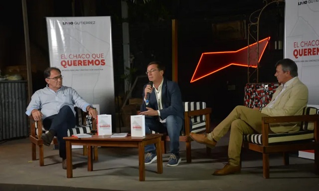 Livio Gutiérrez presentó su libro "El Chaco que queremos" en Charata