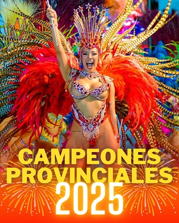 La Comparsa Hawaianas de la ciudad de Villa Angela es la Campeona Provincial 2025