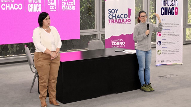 El Gobierno Provincial capacitó a trabajadores de Jardinería para que promocionen sus emprendimientos en Impulsar Chaco 