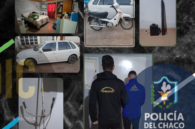 Villa Ángela: La División investigación complejas esclarece un robo millonario