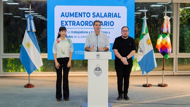 Aumento salarial extraordinario: Capitanich anunció un 20% de incremento para los tres poderes del Estado