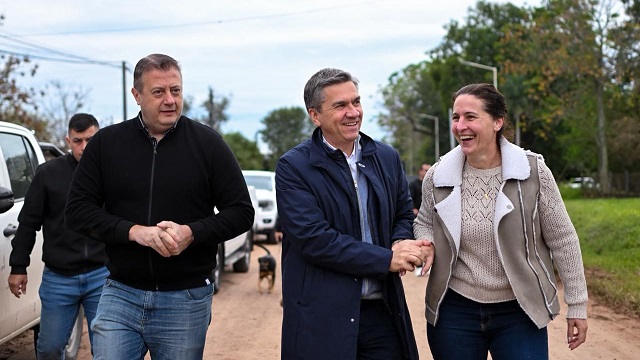 Margarita Bel&eacute;n: El Gobierno Provincial inici&oacute; nuevas cuadras de pavimento urbano en la localidad  