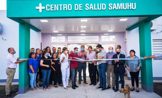 Por los 110 Años de Samuhú, Capitanich inauguró la ampliación y refacción del Centro de Salud y el Registro Civil  