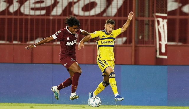 Copa de la Liga: Boca perdió en su visita a Lanús y se aleja de los primeros puestos 