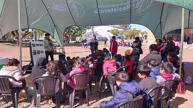 En la Feria Provincial del Libro se realizaron talleres para visibilizar la importancia de la Educación Bilingüe Intercultural 