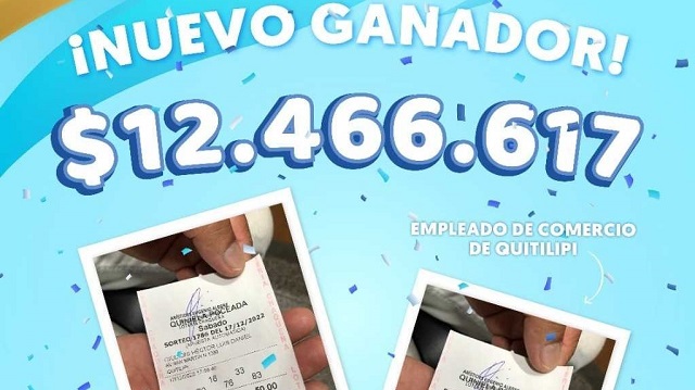 Previo a la final de Argentina, un empleado de comercio ganó más de 12 millones de pesos con la Poceada Chaqueña