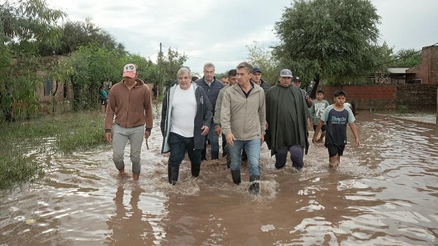 El Gobierno Provincial despliega Operativo de Asistencia en las localidades afectadas por las lluvias 