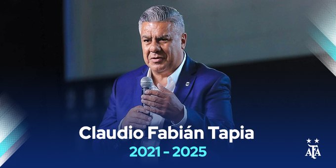 AFA: Claudio Chiqui Tapia reelecto