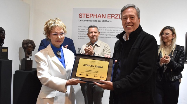 Bienal 2026: Inauguraron la Muestra &ldquo;Escultores del Mundo&rdquo;, con Homenaje a Magda Frank y Stepan Erzia 