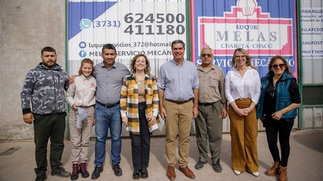 Charata: Capitanich visitó Empresa Metalmecánica y recibió iniciativas de Industriales, Comerciantes y Docentes