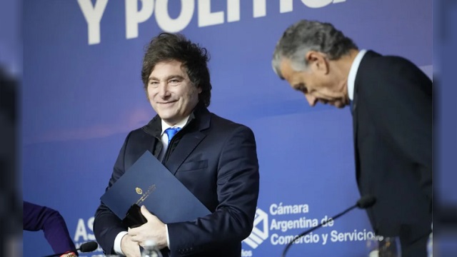 Javier Milei: "Tenemos un Congreso secuestrado por el kirchnerismo"