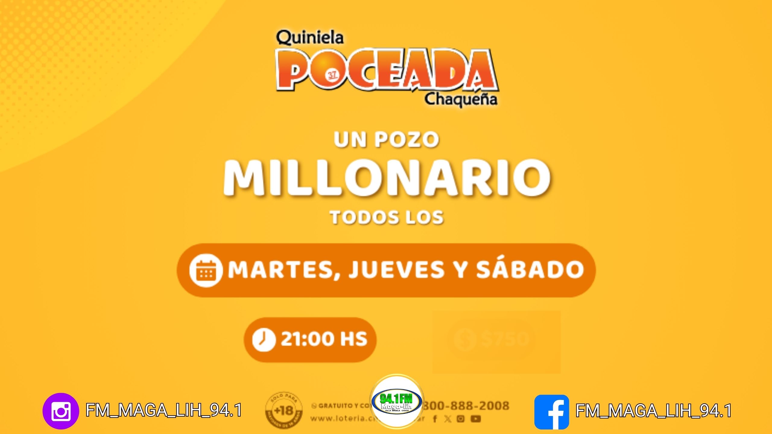 La Poceada Chaque&ntilde;a dejo un nuevo millonario, un apostador de S&aacute;enz Pe&ntilde;a gan&oacute; m&aacute;s de $ 422 millones