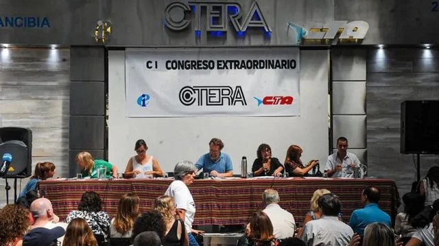 CTERA anunció un paro nacional docente para el lunes