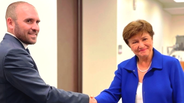 Reunión de evaluación de Guzmán y Georgieva en Washington por el cumplimiento del acuerdo